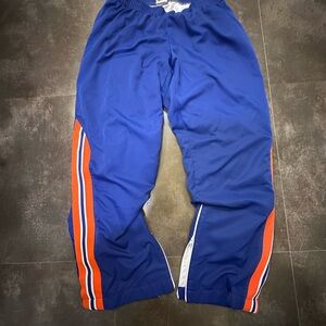 Varsity Spirit True Vintage Royal Blue Joggers with Vibrant Orange Accents